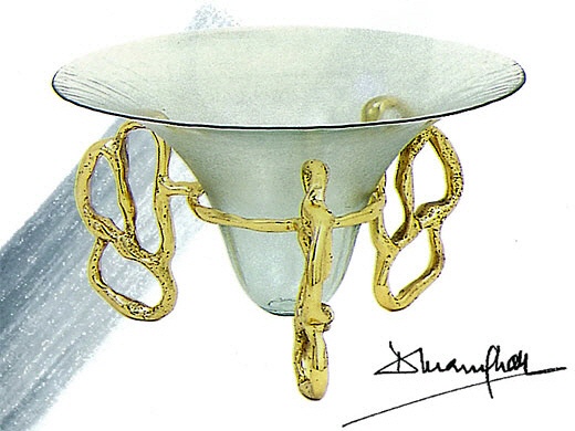 Obstschale Sculpture - J017
